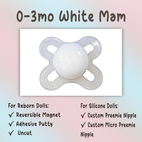 White reborn silicone - white, or
