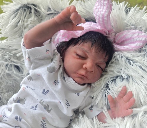 Reborn preemie baby rosebud - preemie,