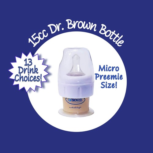 15cc brown micro preemie - 15cc, brown's