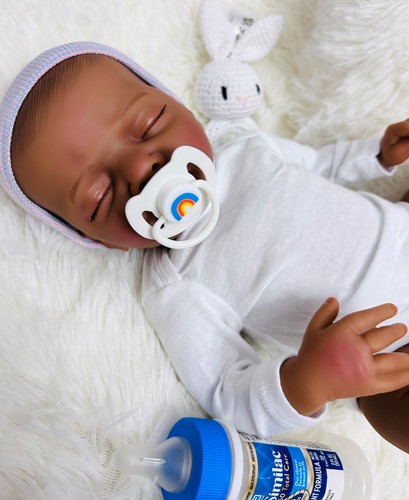 Reborn preemie african baby - preemie,
